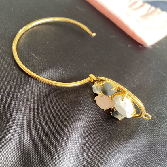 Kate Spade gem stone cuff bracelet - Picture 4 of 6